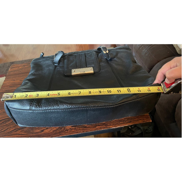 The Sak Black Leaather Purse Multicolor Interior - Picture 8 of 9